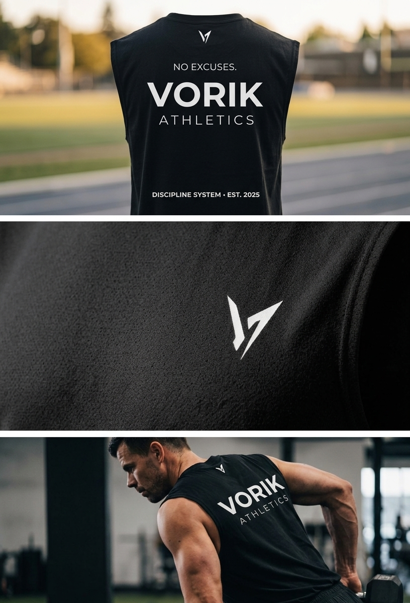 VORIK CORE SLEEVELESS – "DISCIPLINE SYSTEM"